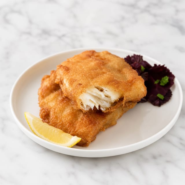Deep-Fried Alaskan Cod.
