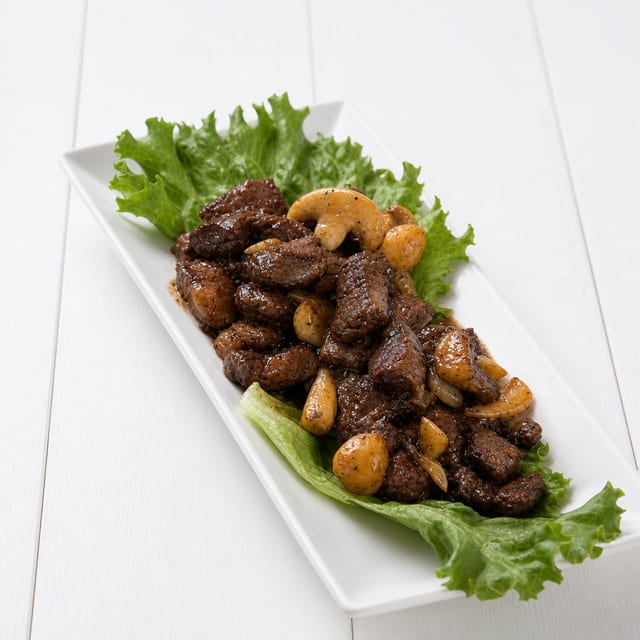 Ribeye Steak Bites.