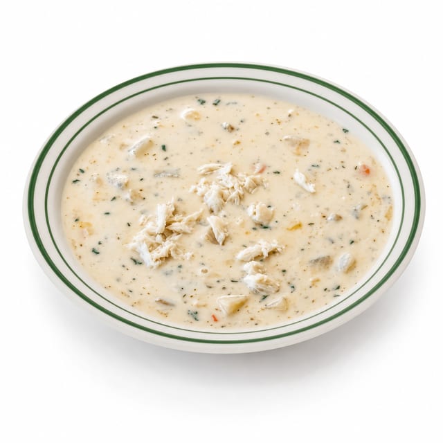 Halibut Corn Chowder.
