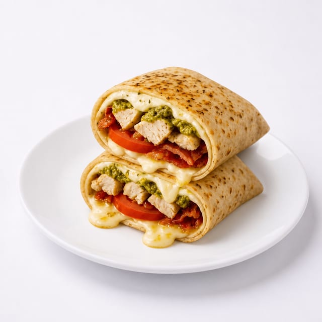 Pesto Chicken Wrap.