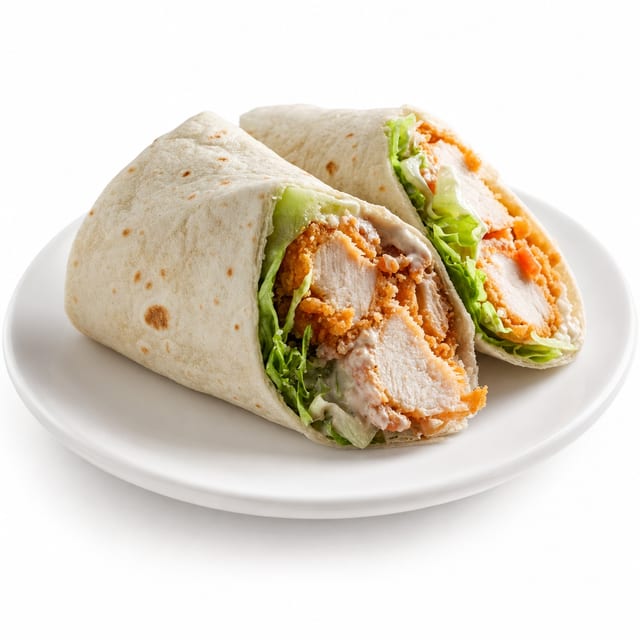 Crispy Chicken Wrap.