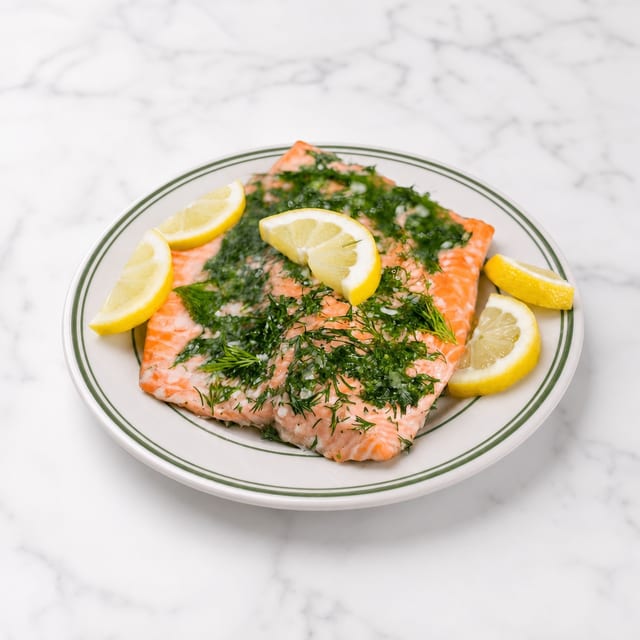 Baked Salmon.