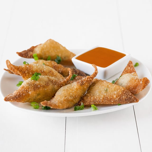 Crab Rangoon.