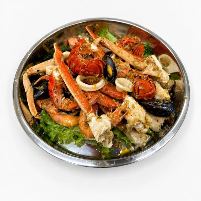 Seafood Feast Platter.